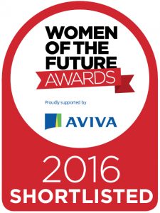 Karla Jobling was shortlisted for Entrepreneur of the Year at the 2016 Women of the Future Awards